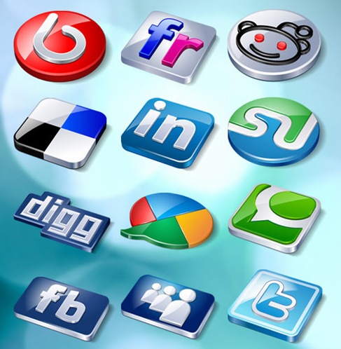 Free Social Buzz Icon Pack