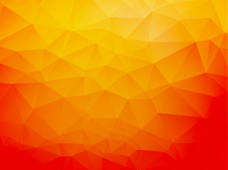 Orange Abstract Geometric Background
