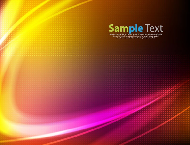 Free Abstract Colored Vector Background