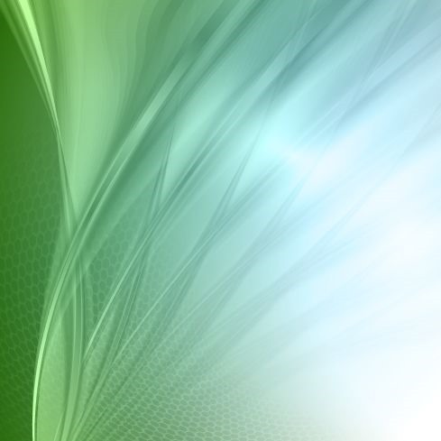 Green Smooth Abstract Vector Background