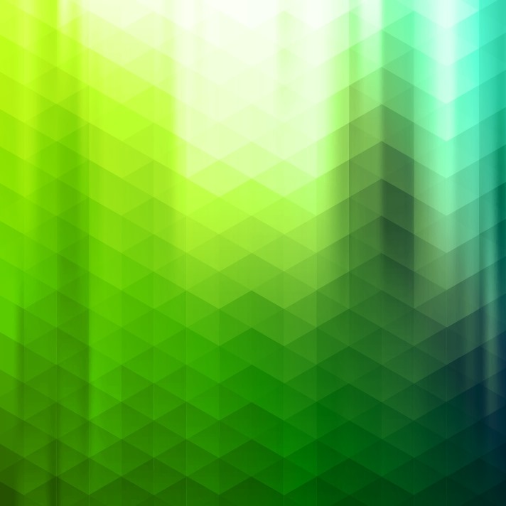 Abstract Green Blue Triangle Background