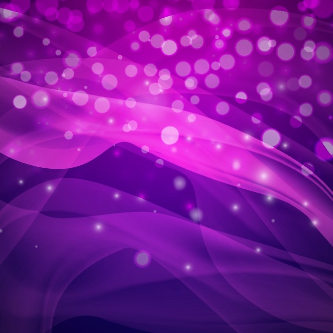 Purple Red Shiny Wave Abstract Background