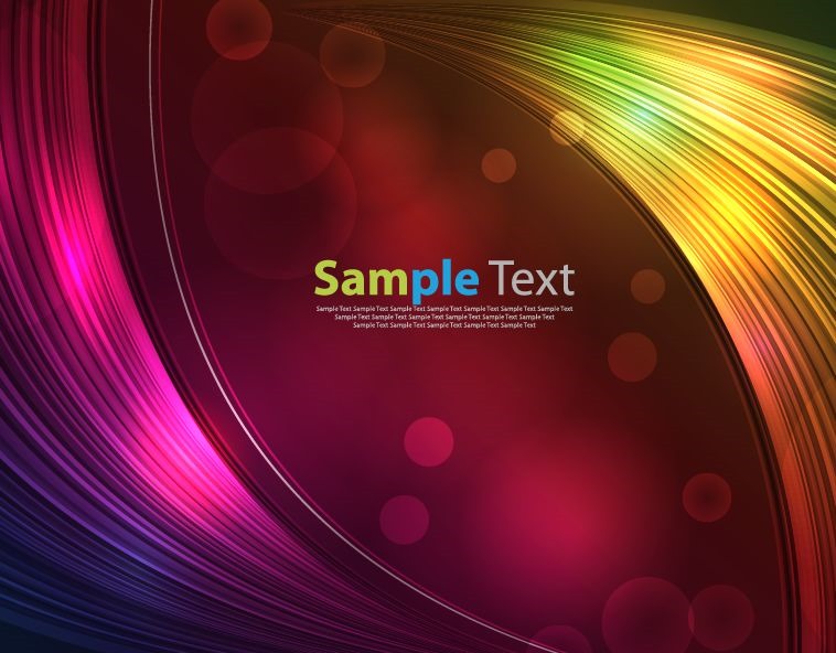 Abstract Color Background Vector Graphic Illustration