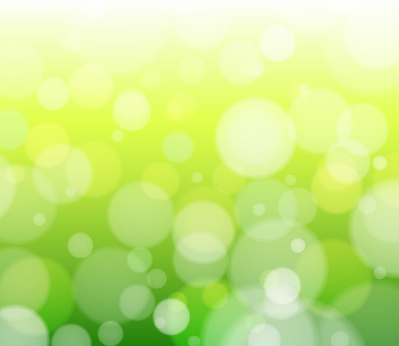 Abstract Green Bokeh Background Vector Graphic