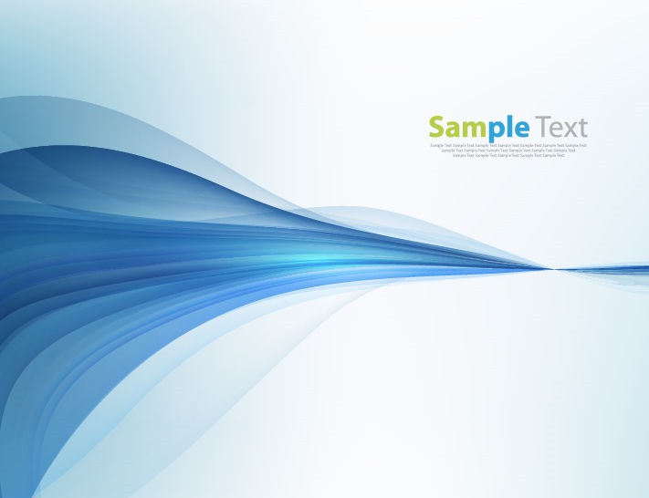 Vector Abstract Blue Design Background