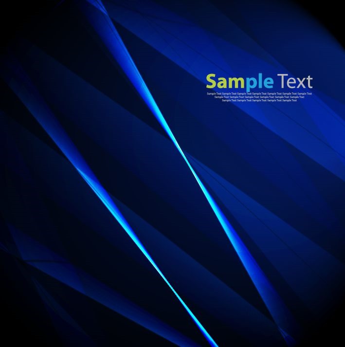 Vector Illustration of Blue Design Abstract Background