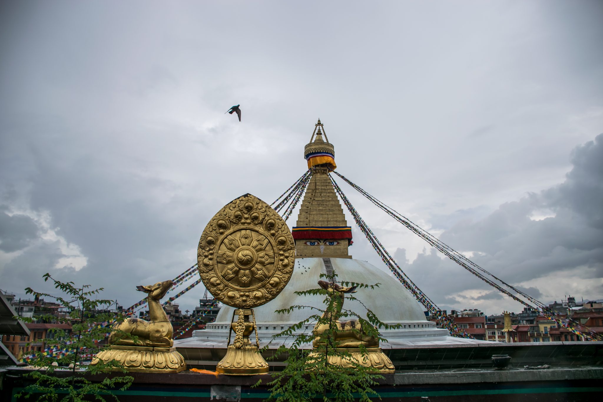 Boudhanath Stupa is one of the UNESCO World Heritage Sites in Kathmandu Nepal