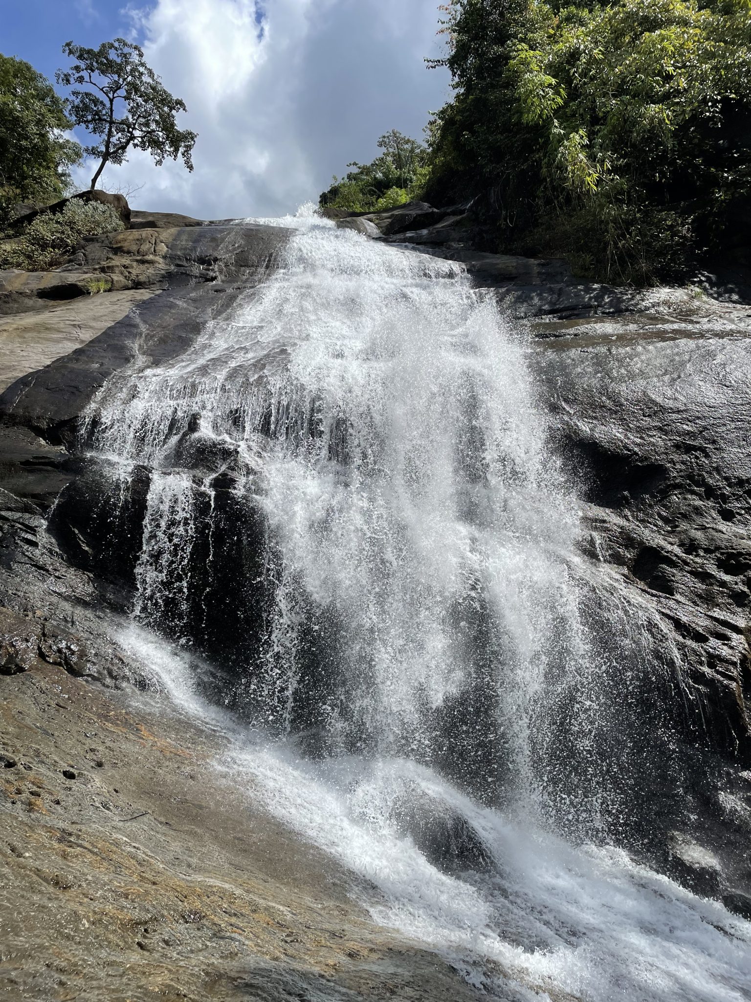 Thusharagiri Falls. Kozhikode, Kerala, India.