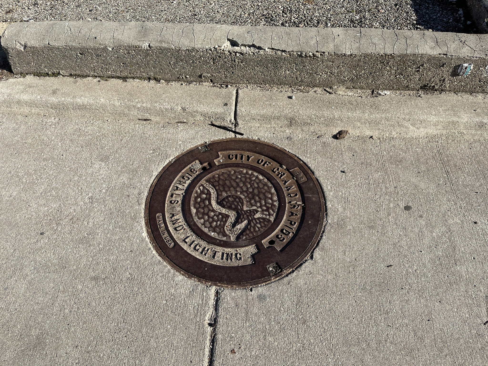 Grand Rapids, Michigan, sewer cover