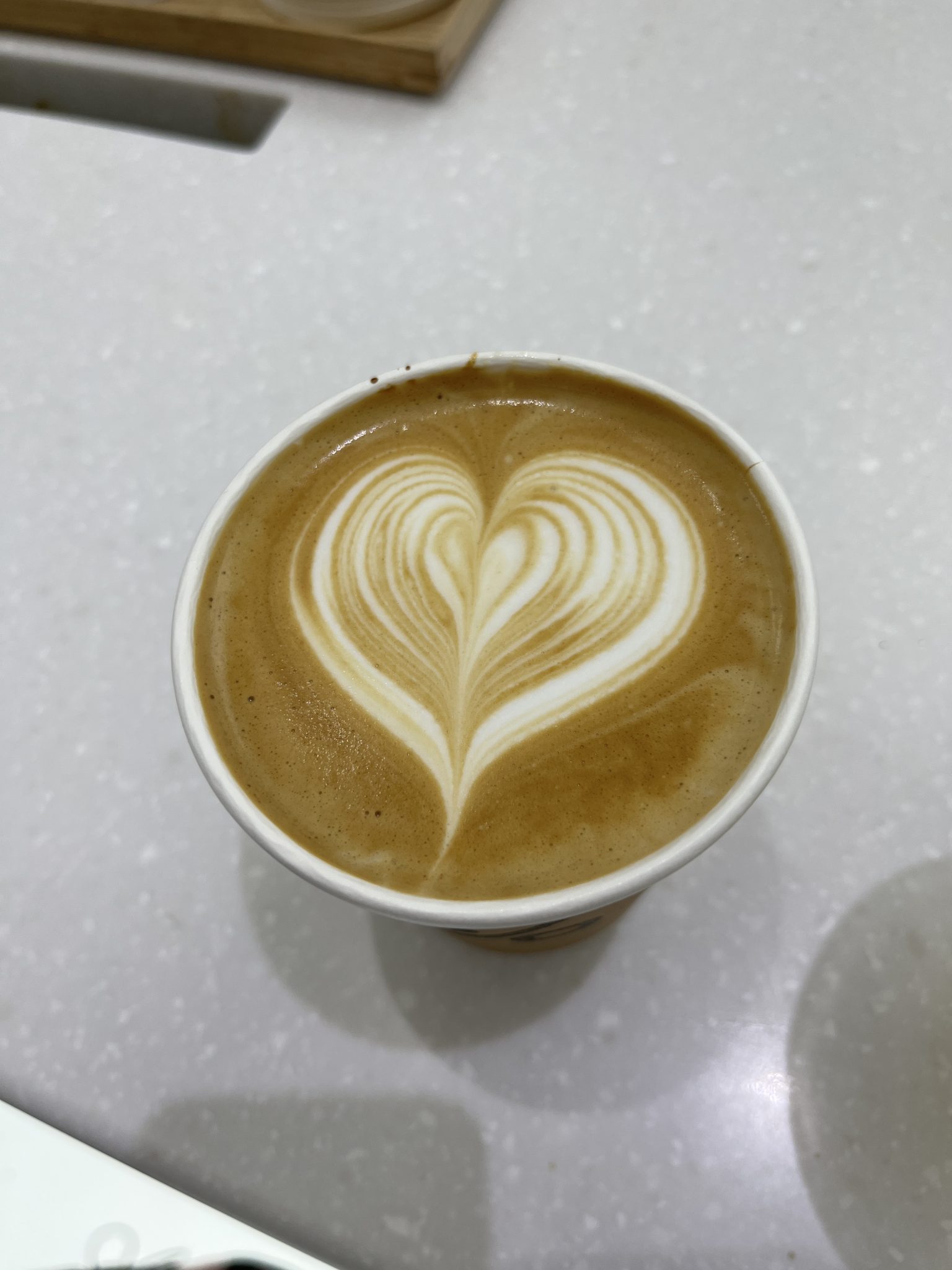 Love in a coffee cup
