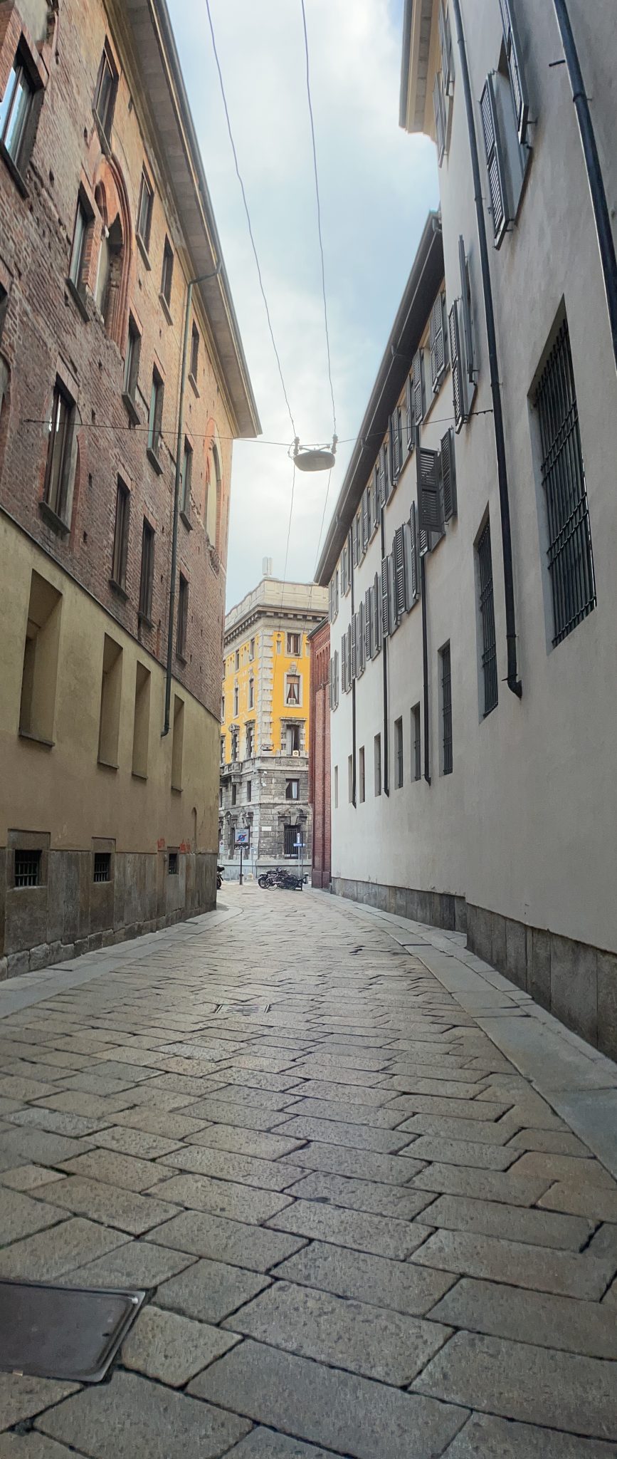 Milan city street, Italy