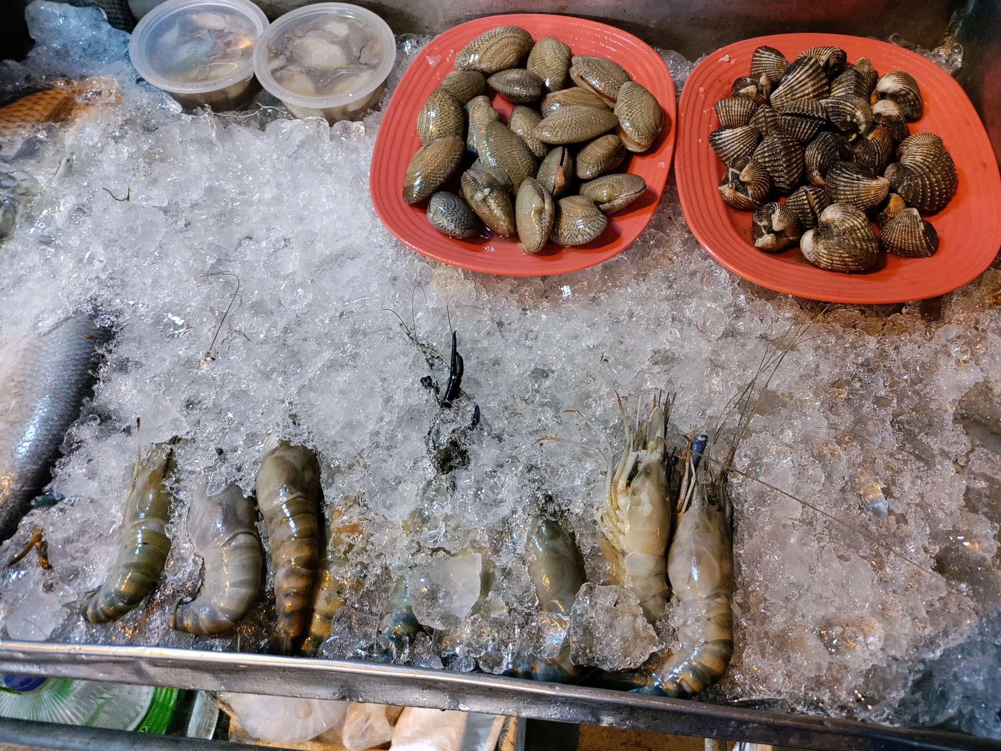 Local sea food of Bangkok, Thailand