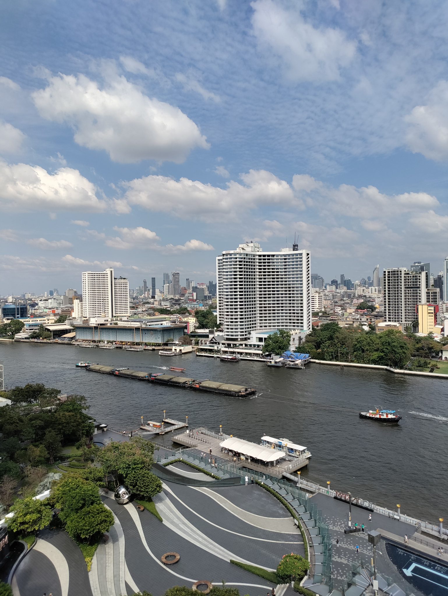 View from Iconsiam 7th floor , the venue of WC Asia 2023