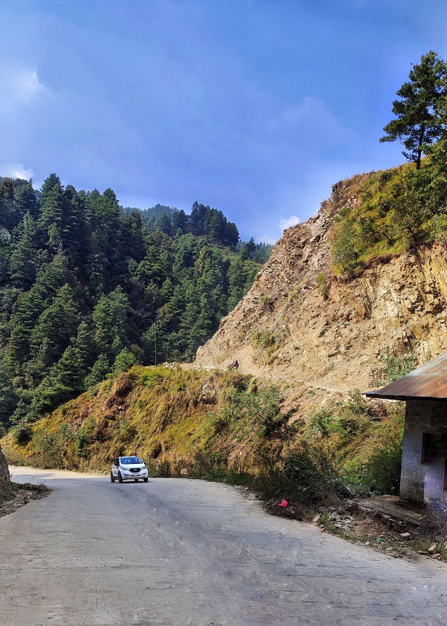 Way to Kulekhani, Nepal
