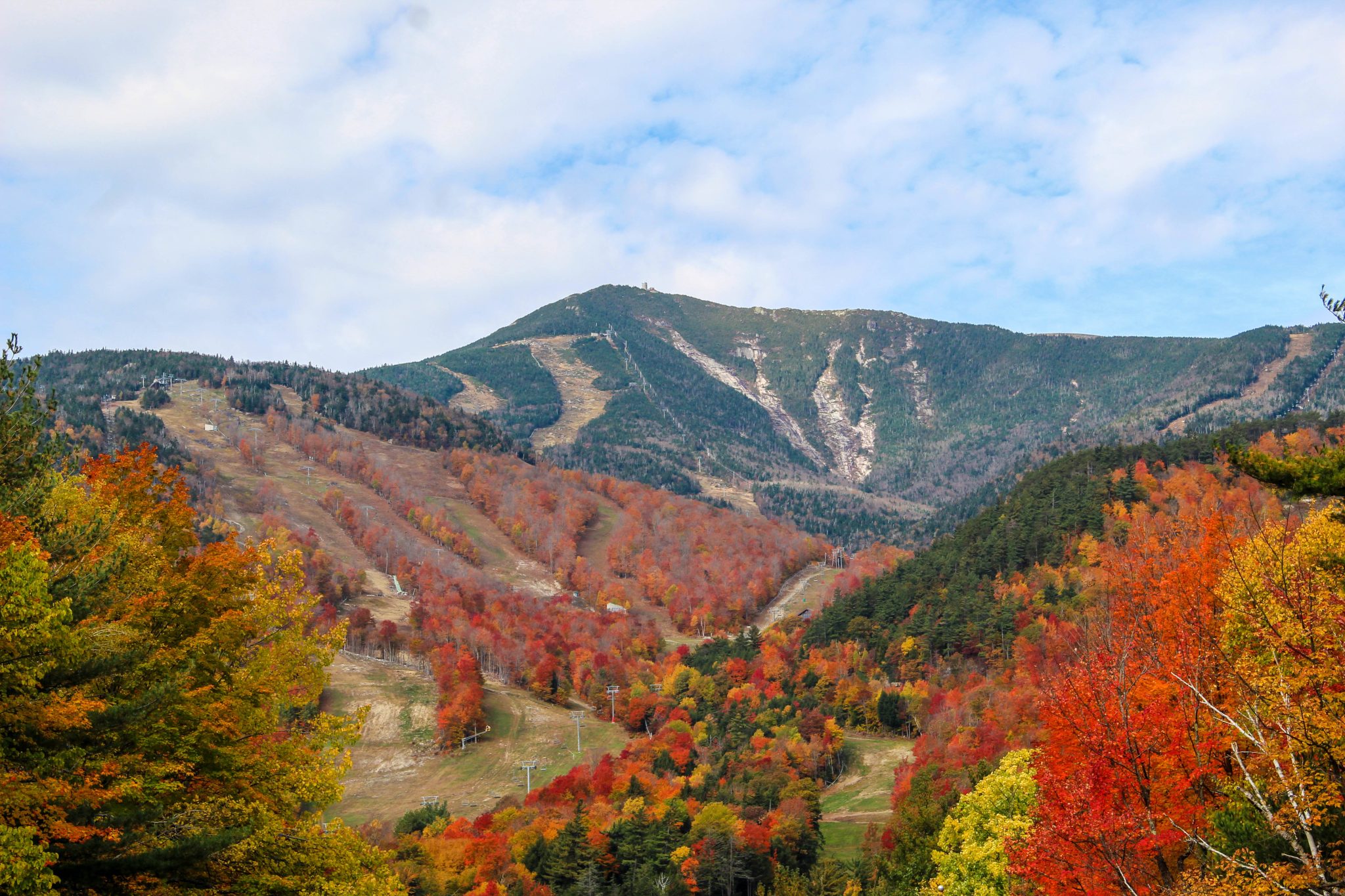 Autumn, Whiteface Mountain, Adirondack Park, New York, USA