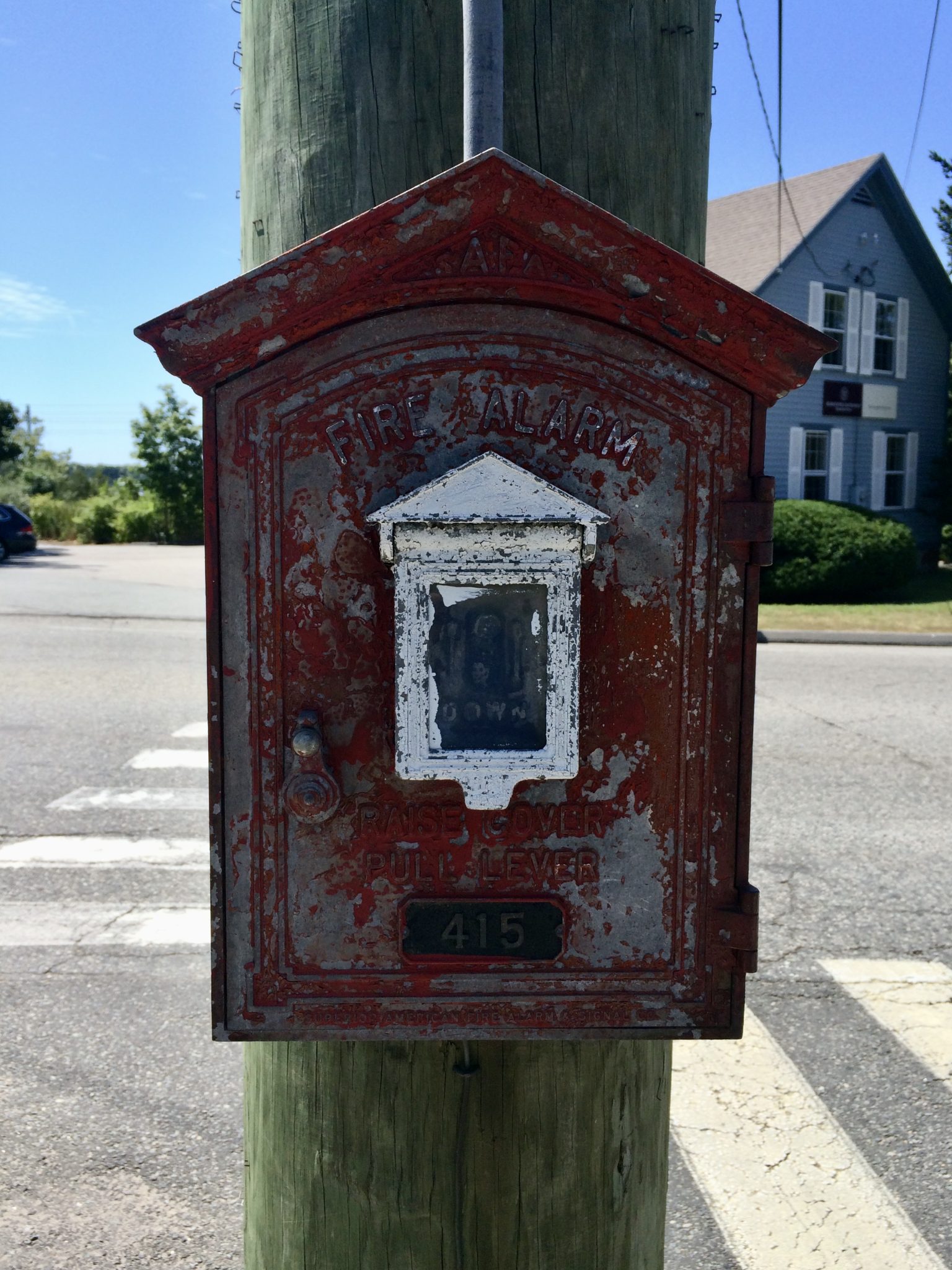Fire Alarm Call Box from Groton, CT
