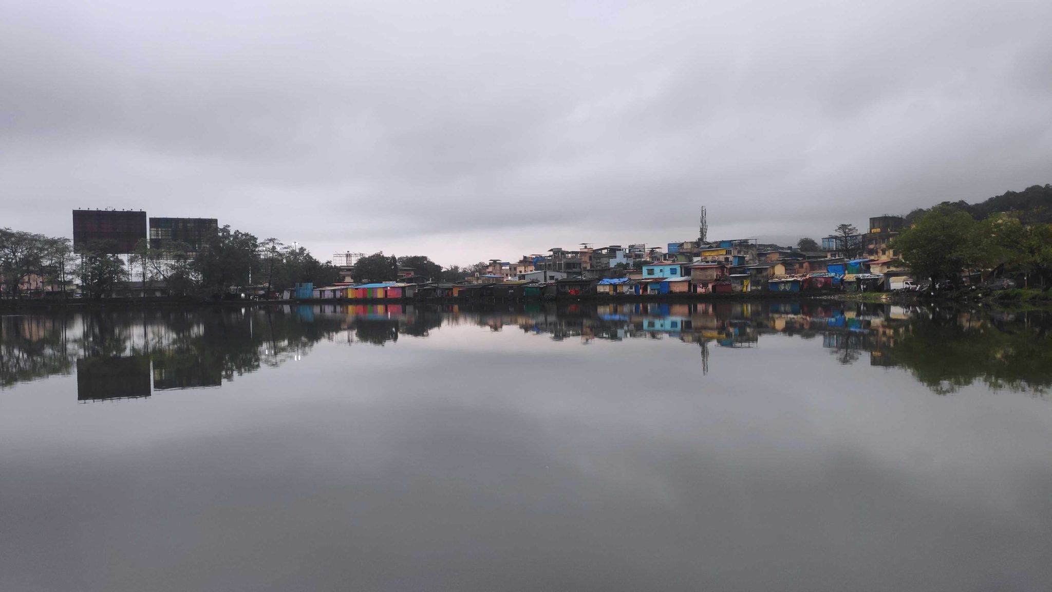 Mirror image at Khandala lake