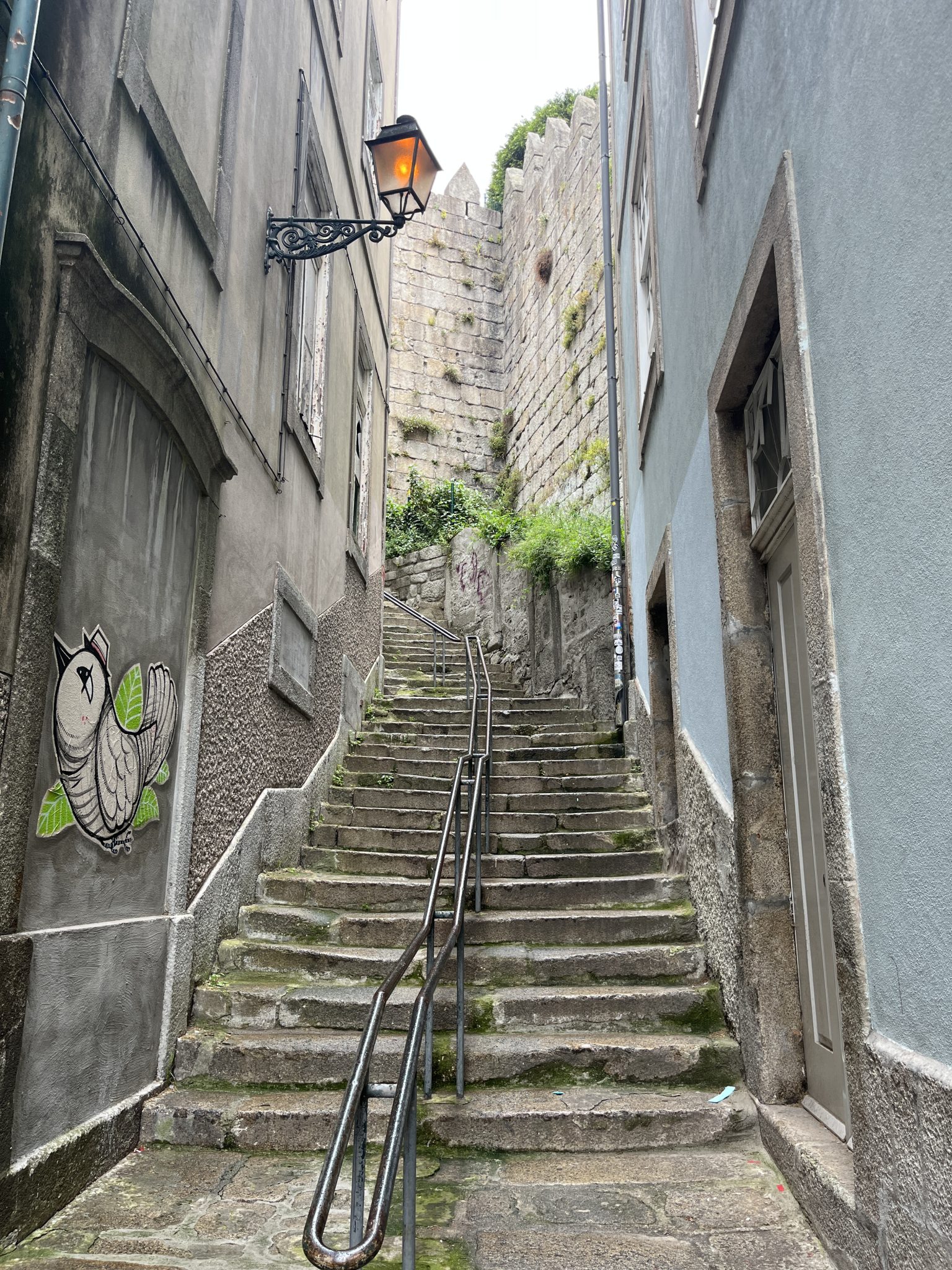 Castle stairs, Porto, Portugal