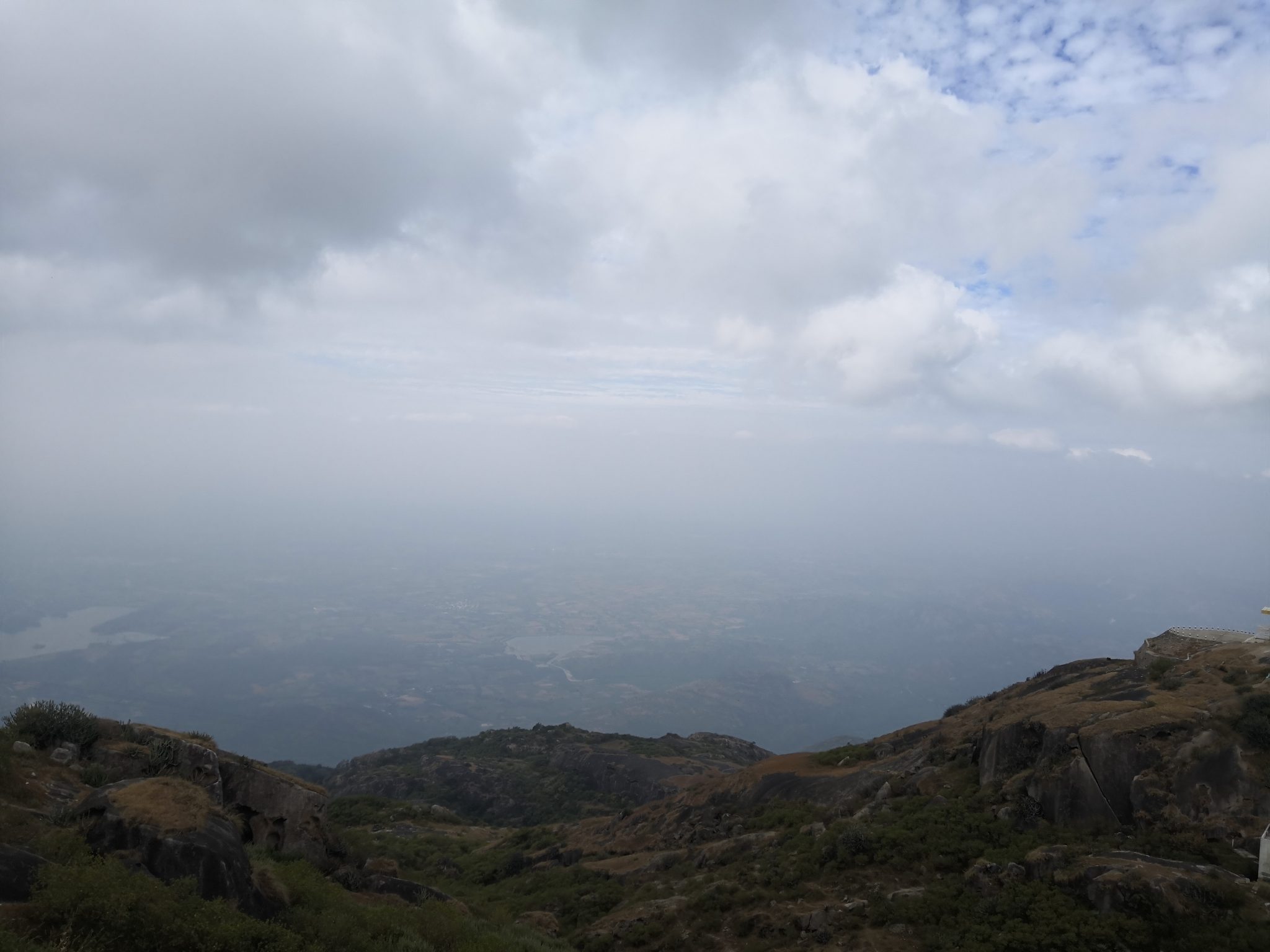 If sky is the limit, I guess I have touched that limit. I can literally feel morning clouds in my hand. I took this pic out of my excitement when I visited mt. Abu. & get involved in the nature.