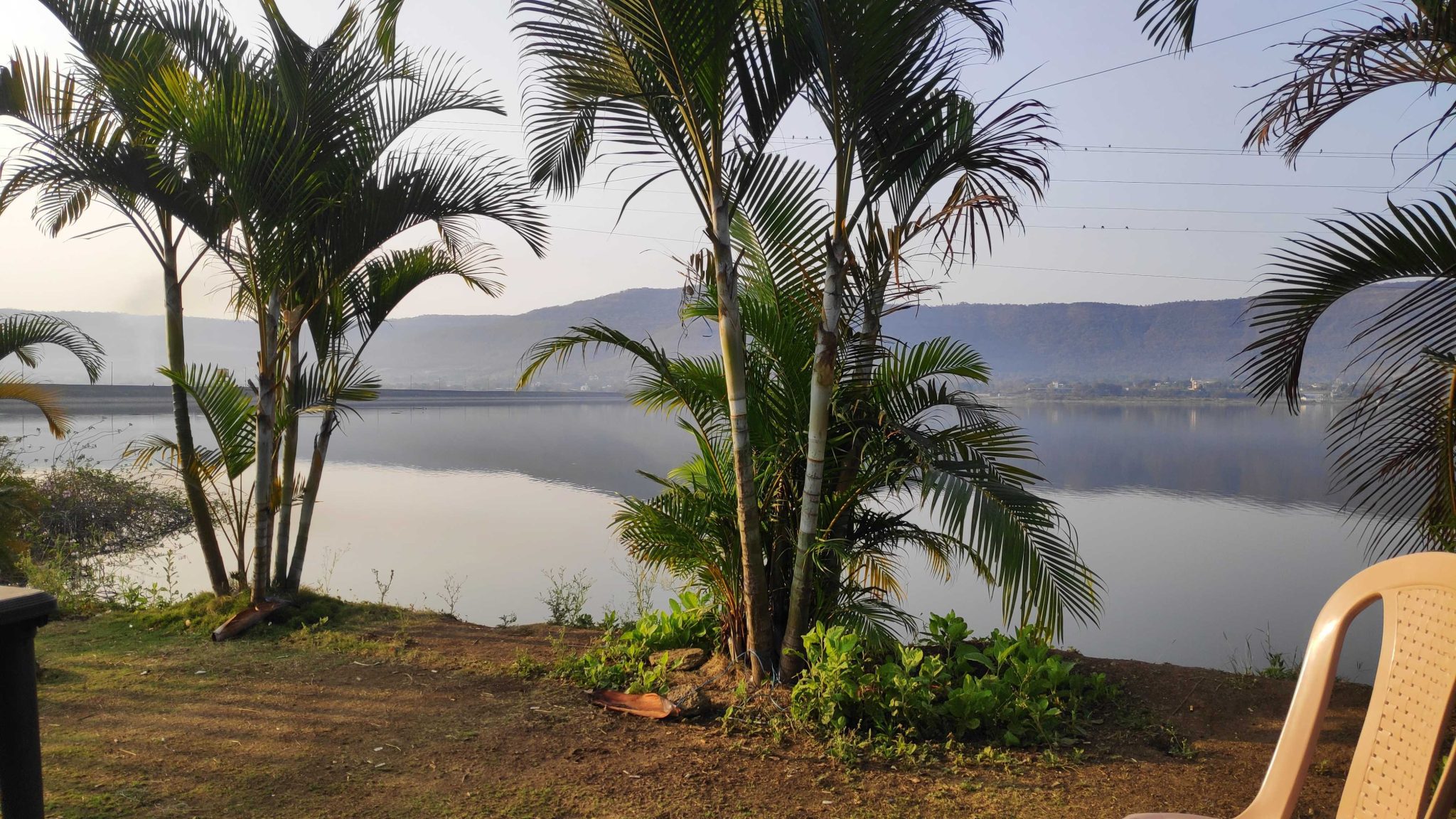 Side View at KasarSai Dam