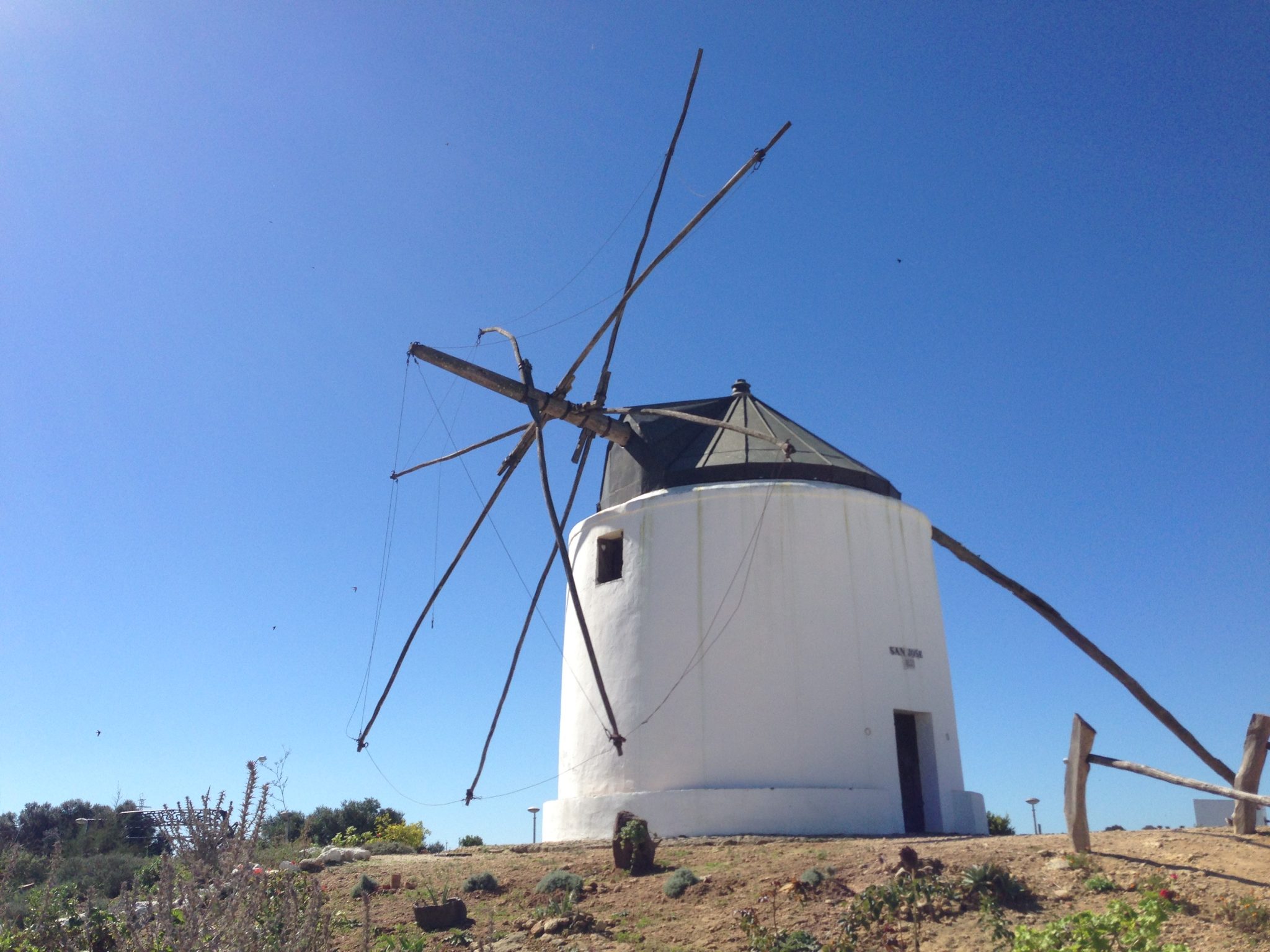 Windmill, Vejer de la Frontera, Andalucía, Spain