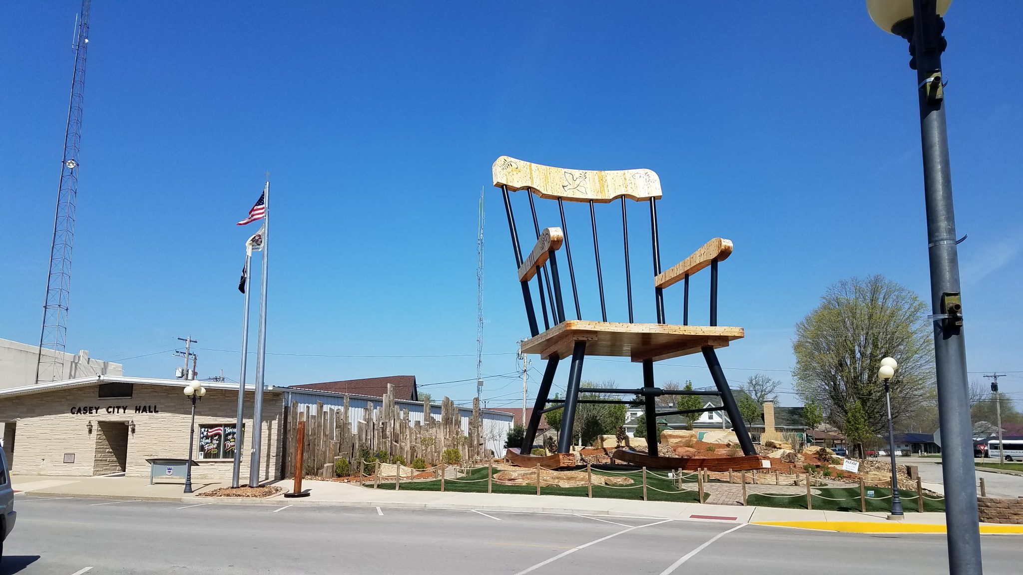Very large rocking chair