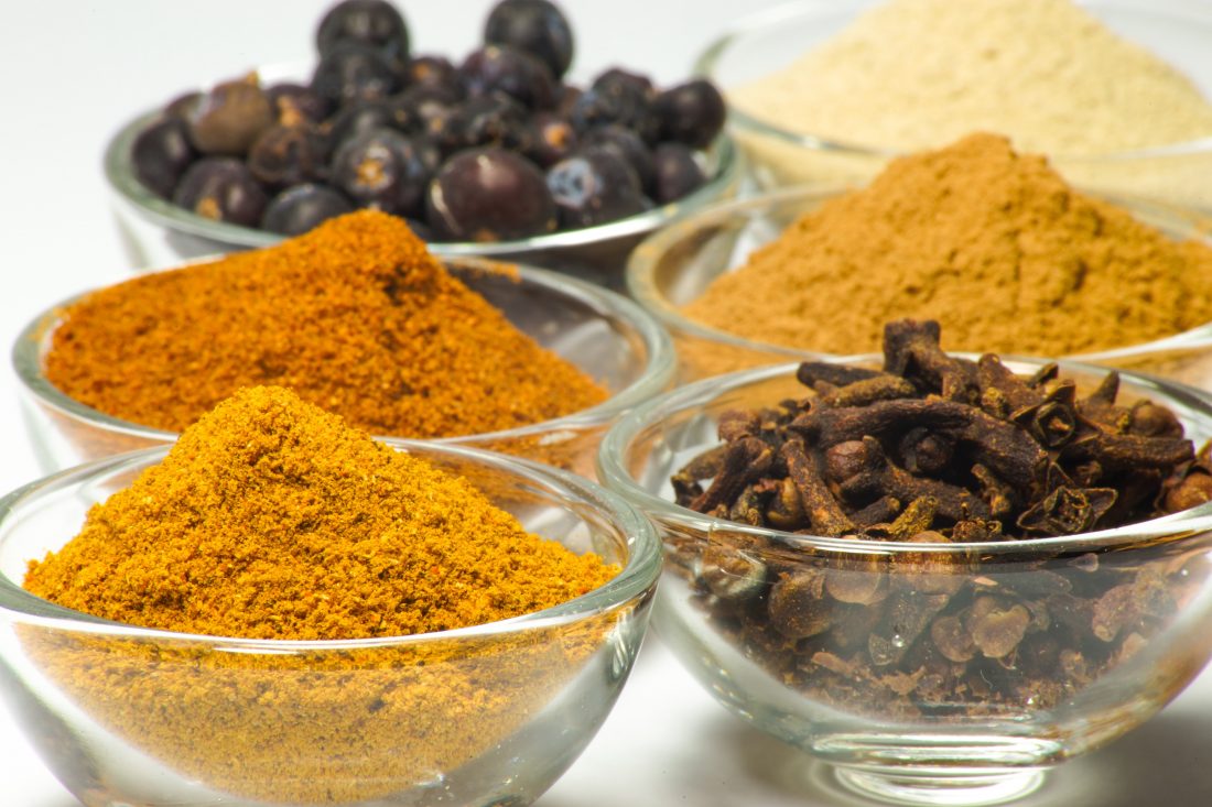 Spices in Bowls