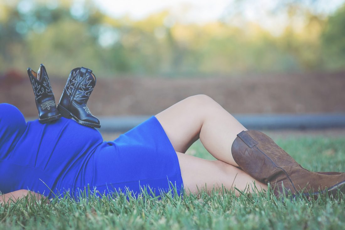 Woman in Cowboy Boots