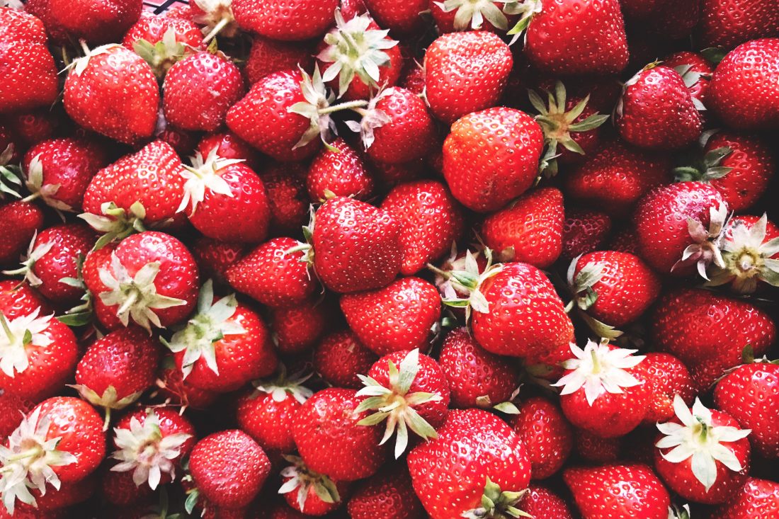 Strawberries Background