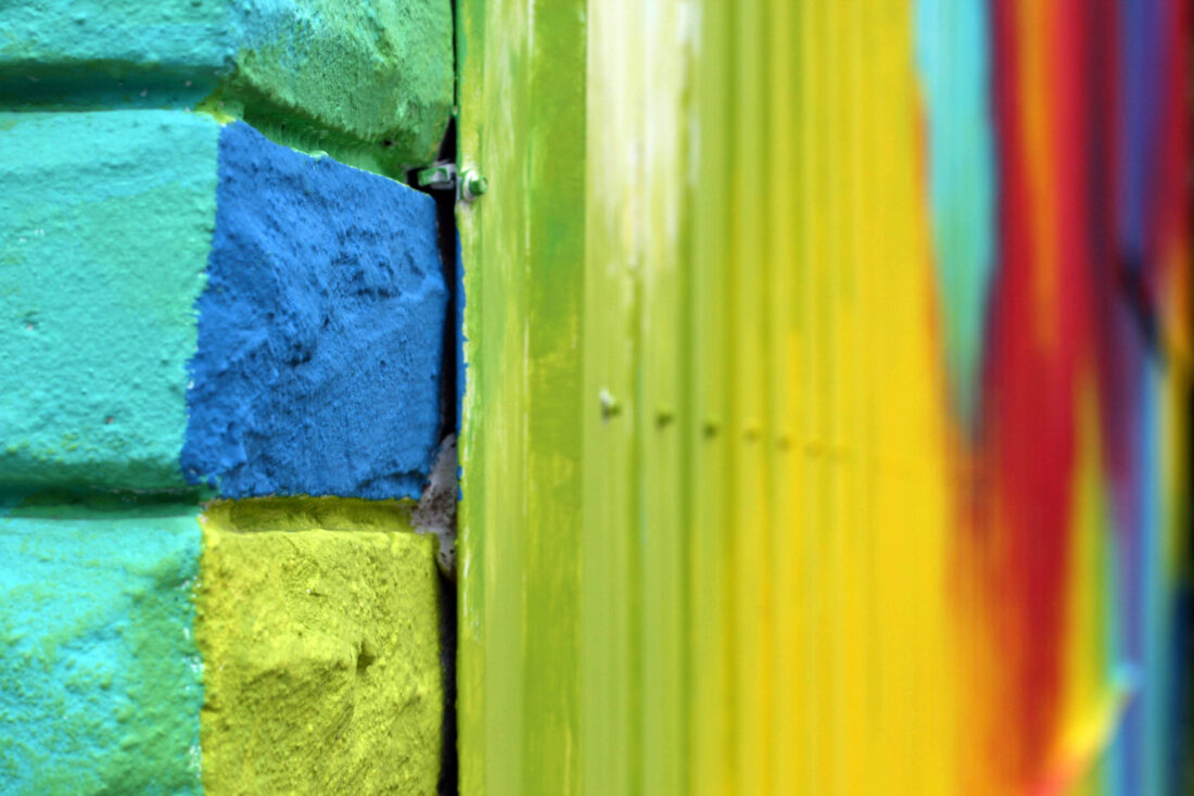 Colorful Brick Abstract