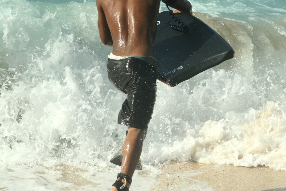 Surfer Ocean Wave