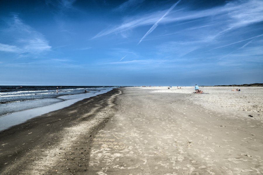 Empty beach Schiermonnikoog