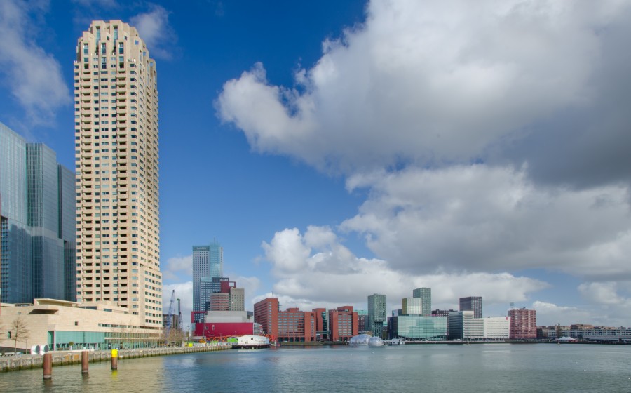Skyscraper in Rotterdam