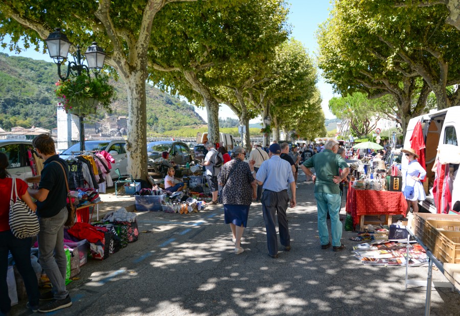 French flea market