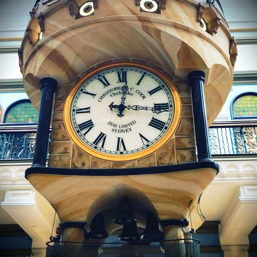 Clock in Sydney