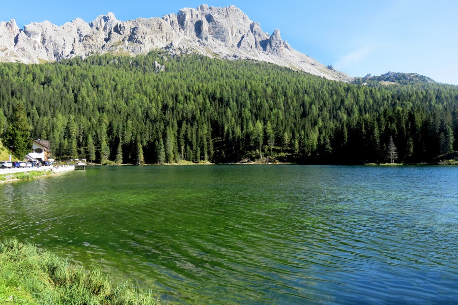 Dolomites and lake
