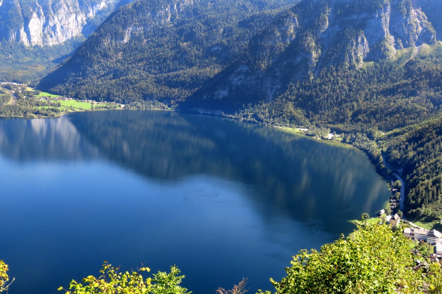 lake near Hallstadt, Austria