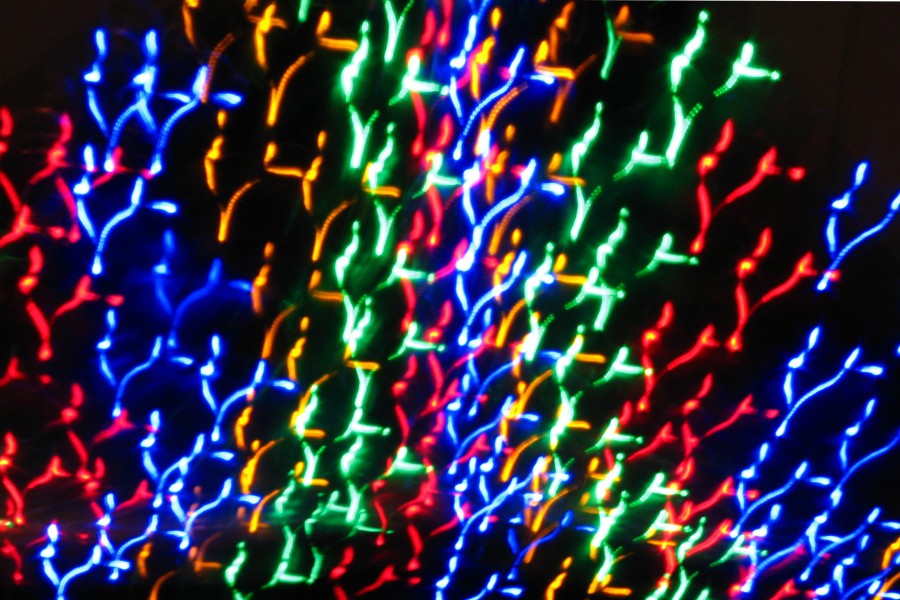 colored light abstract