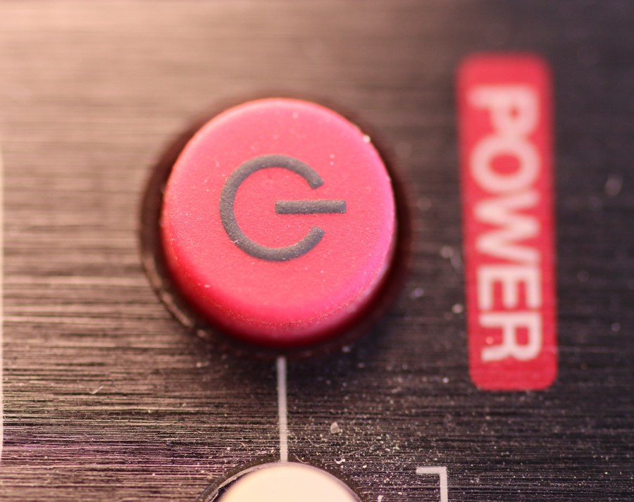 Power button of a remote control