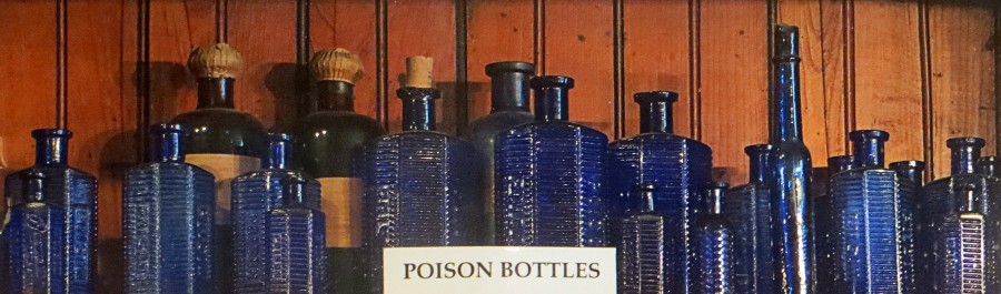 poison bottles