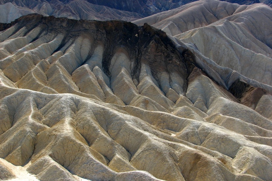 rock at Zabriskie Point, Death Valley, California