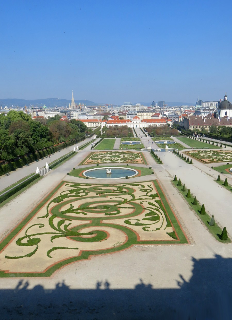 Belvedere gardens, Vienna
