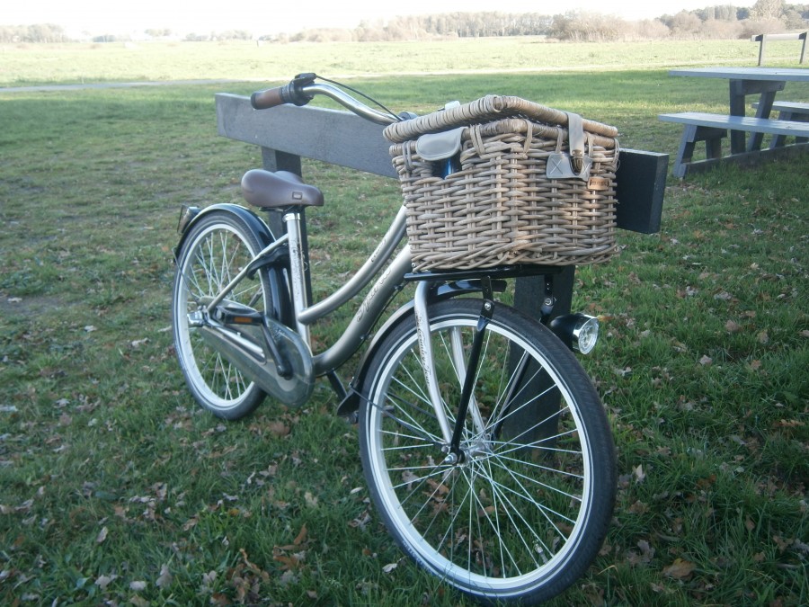 Dutch bicycle with basket