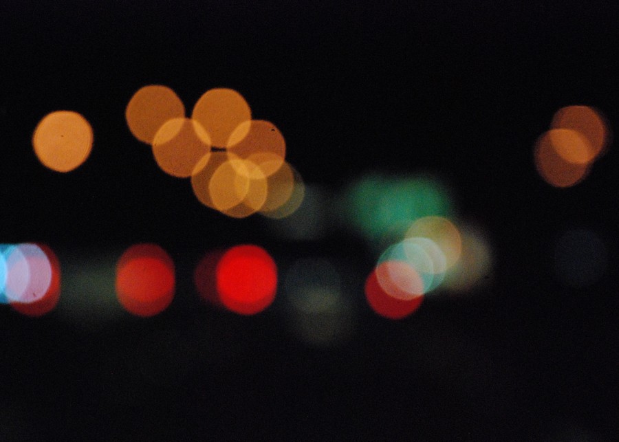 Blurred Street Lights