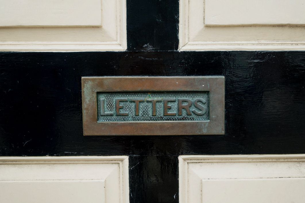 Rusty Letterbox Door