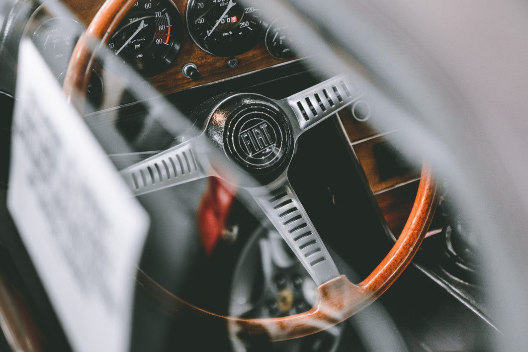 Classic Fiat Steering Wheel