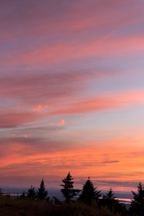 Vibrant Sunset Clouds