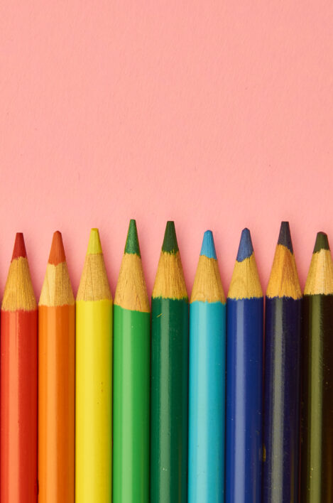 Colorful Pencils Background