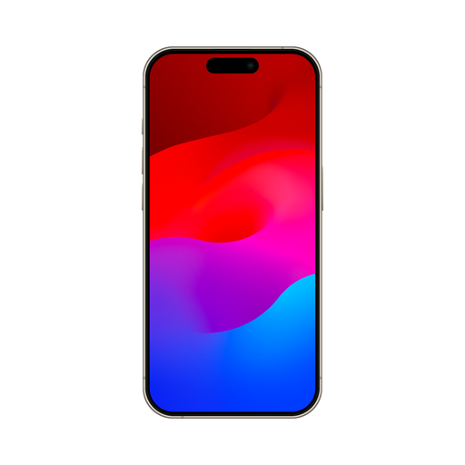iPhone 15 Pro Mockup Vector Graphic