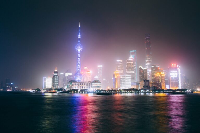 Shanghai Skyline Night